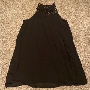 Sleeveless Black Dress M